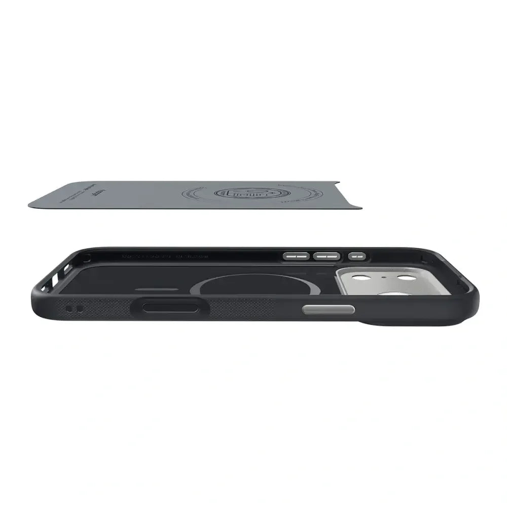 Spigen iPhone 17 Pro Max - Nano Pop Mag - Θήκη Σιλικόνης με MagSafe - Black Sesame
