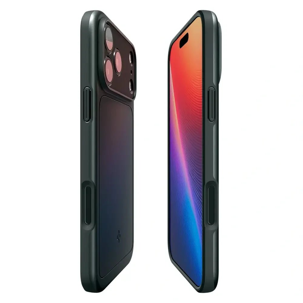 Spigen iPhone 17 Pro Max - Thin Fit Mag - Σκληρή Θήκη με MagSafe - Abyss Green