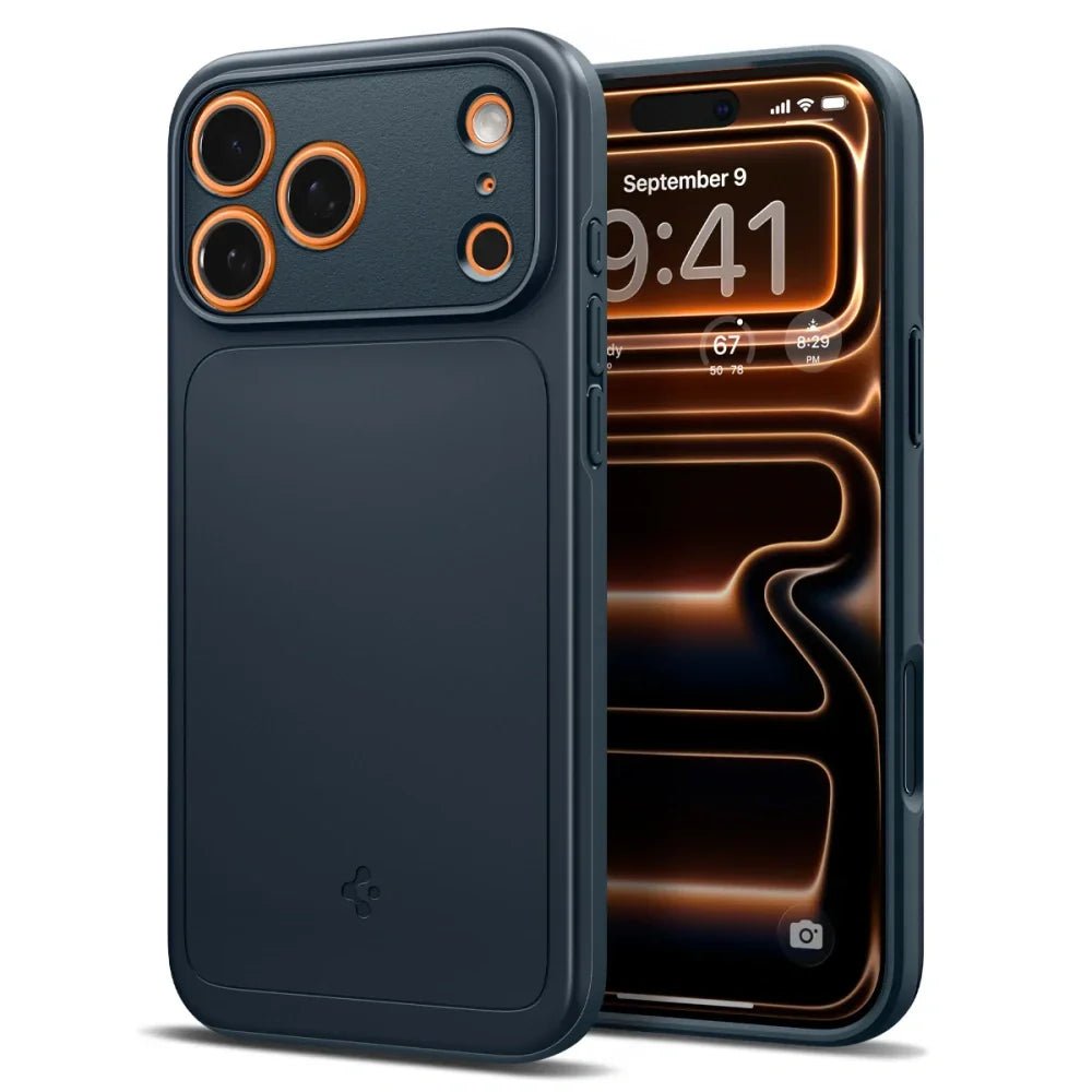 Spigen iPhone 17 Pro Max - Thin Fit Mag - Σκληρή Θήκη με MagSafe - Metal Slate