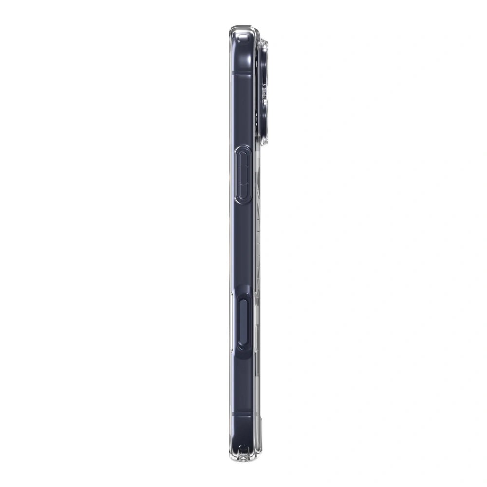 Spigen iPhone 17 Pro Max - Ultra Hybrid Mag - Σκληρή Θήκη με Πλαίσιο Σιλικόνης Και MagSafe - Clear / Deep Blue