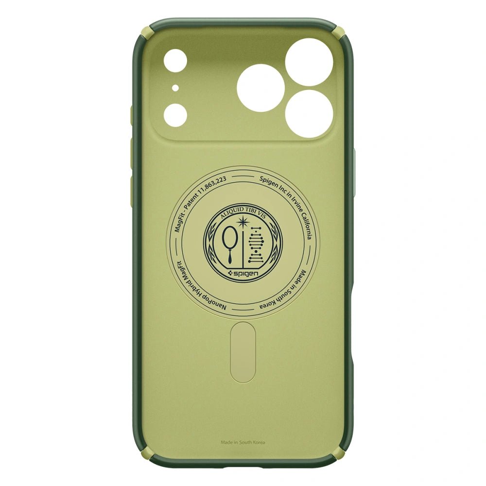 Spigen iPhone 17 Pro - Nano Pop Hybrid Mag - Σκληρή Θήκη με Πλαίσιο Σιλικόνης - Avo Green