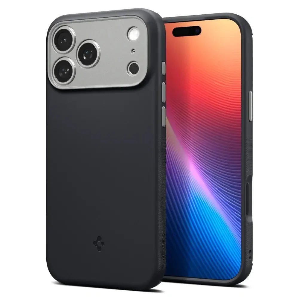Spigen iPhone 17 Pro - Nano Pop Mag - Θήκη Σιλικόνης με MagSafe - Black Sesame