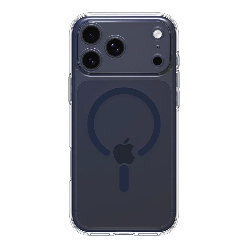 Spigen iPhone 17 Pro - Ultra Hybrid Mag - Σκληρή Θήκη με Πλαίσιο Σιλικόνης Και MagSafe - Clear / Deep Blue