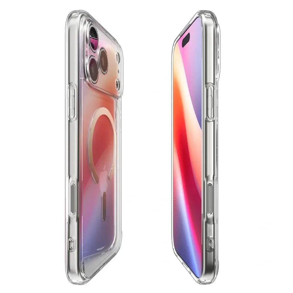 Spigen iPhone 17 Pro - Ultra Hybrid Mag - Σκληρή Θήκη με Πλαίσιο Σιλικόνης Και MagSafe - Clear / Gold