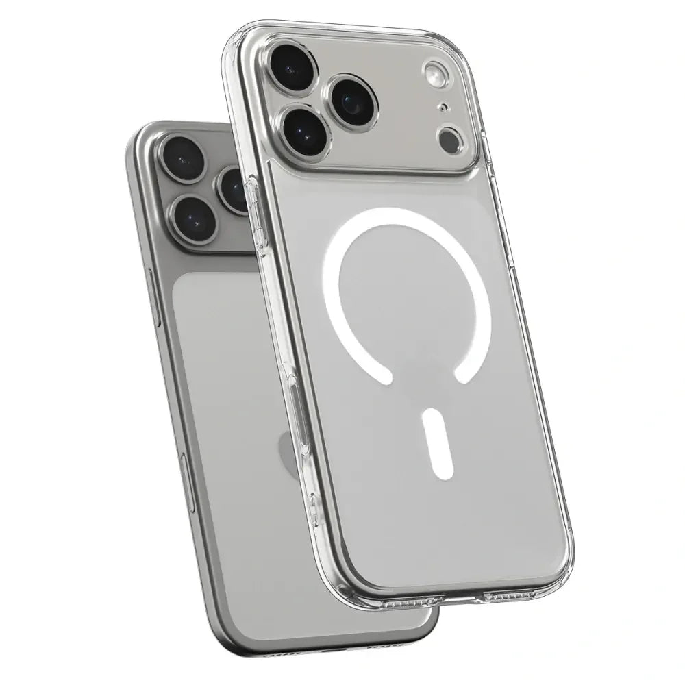 Spigen iPhone 17 Pro - Ultra Hybrid Mag - Σκληρή Θήκη με Πλαίσιο Σιλικόνης Και MagSafe - Frost White
