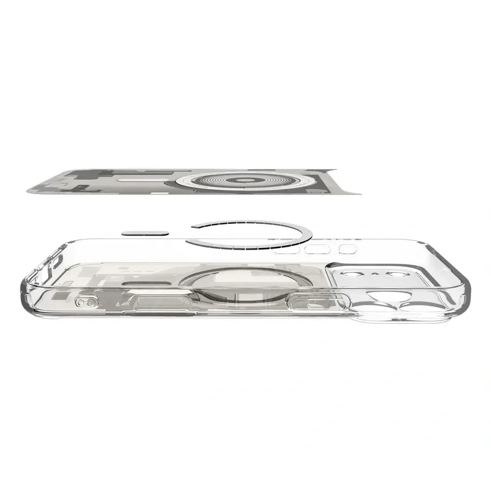 Spigen iPhone 17 Pro - Ultra Hybrid Mag - Σκληρή Θήκη με Πλαίσιο Σιλικόνης Και MagSafe - Zero One Natural Titanium