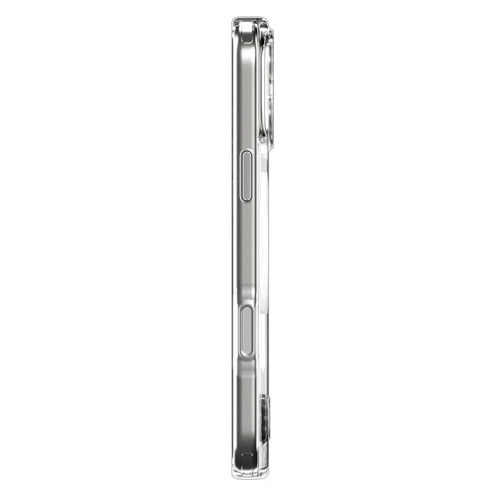 Spigen iPhone 17 Pro - Ultra Hybrid S MagSafe - Σκληρή Θήκη με Πλαίσιο Σιλικόνης και Stand - Clear / White