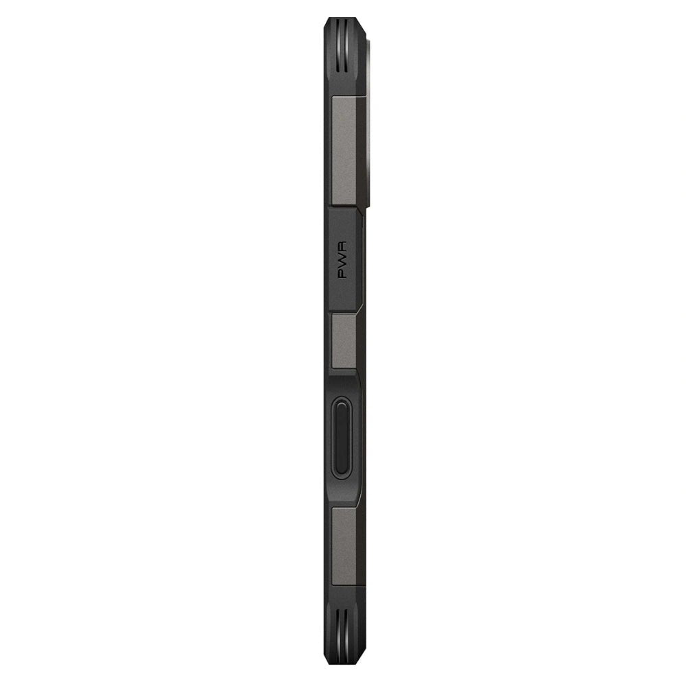 Spigen iPhone 17 - Tough Armor T Mag - MagSafe Σκληρή Θήκη με Πλαίσιο Σιλικόνης και Σταντ - Gunmetal