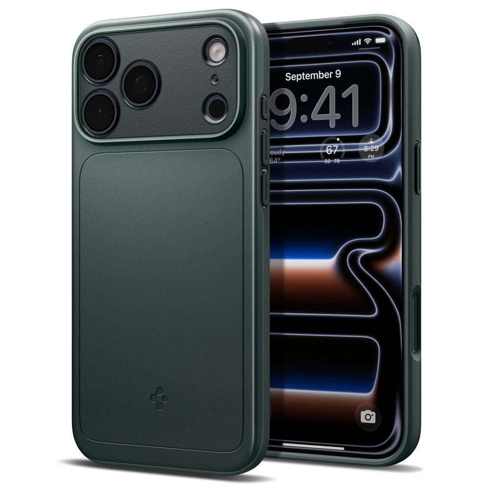 Spigen iPhone 18 Pro / iPhone 17 Pro - Σκληρή Θήκη με MagSafe - Thin Fit Mag - Abyss Green