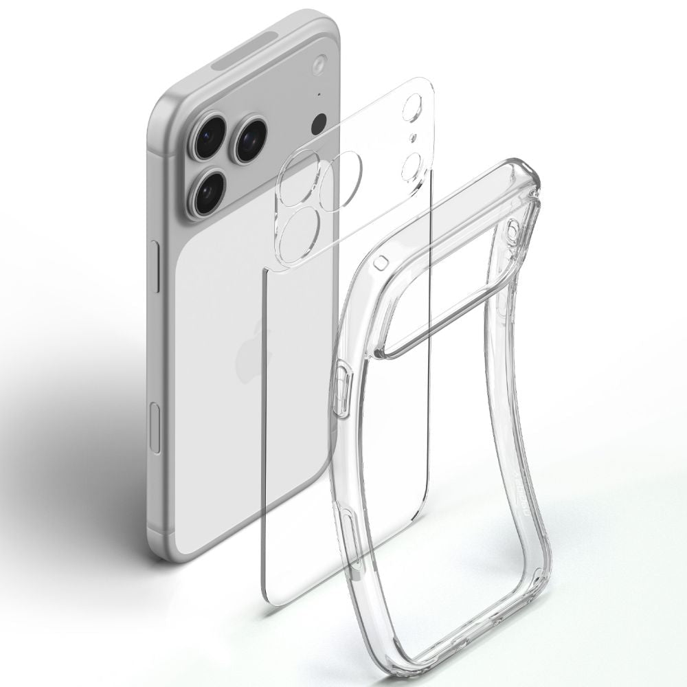 Spigen iPhone 18 Pro / iPhone 17 Pro - Σκληρή Θήκη με Πλαίσιο Σιλικόνης - Ultra Hybrid - Crystal Clear