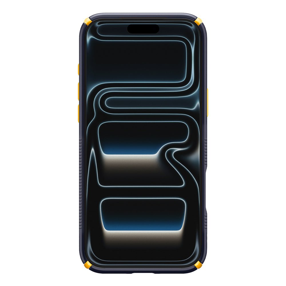 Spigen iPhone 18 Pro Max / iPhone 17 Pro Max - Σκληρή Θήκη με Πλαίσιο Σιλικόνης και MagSafe - Nano Pop Hybrid Mag - Blueberry Navy