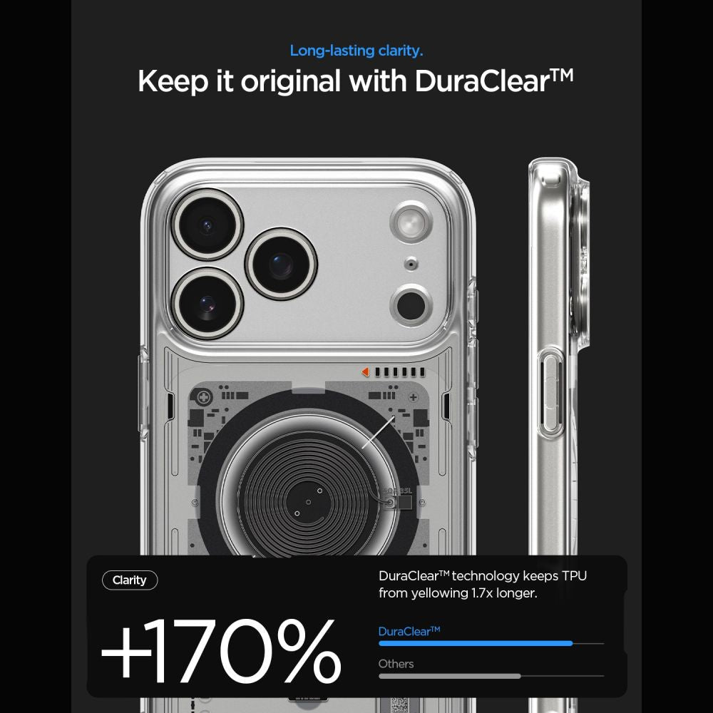 Spigen iPhone 18 Pro Max / iPhone 17 Pro Max - Σκληρή Θήκη με Πλαίσιο Σιλικόνης Και MagSafe - Ultra Hybrid Mag - Neo One
