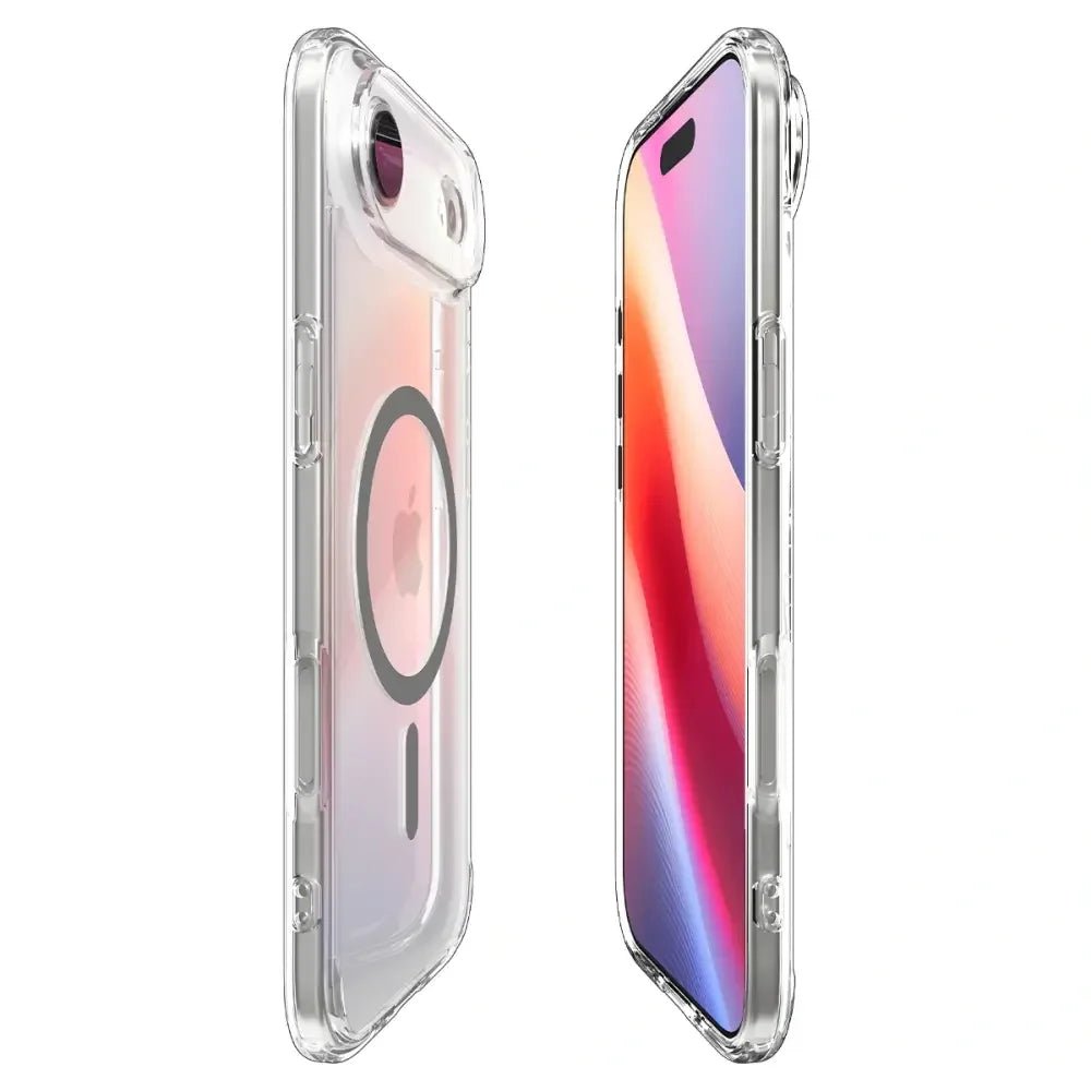 Spigen iPhone Air - Ultra Hybrid Mag - Σκληρή Θήκη με Πλαίσιο Σιλικόνης Και MagSafe - Clear / Graphite