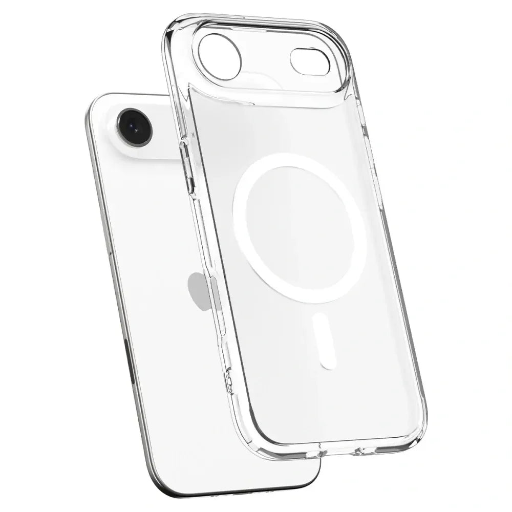 Spigen iPhone Air - Ultra Hybrid Mag - Σκληρή Θήκη με Πλαίσιο Σιλικόνης Και MagSafe - Frost White