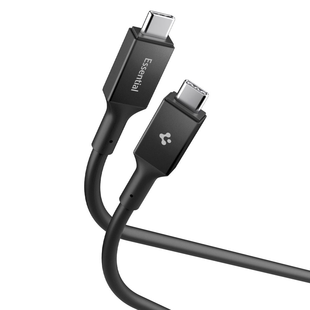 Spigen Καλώδιο Γρήγορης Φόρτισης 100W Type - C to Type - C - Essential EB10020CC - 200 cm - Black