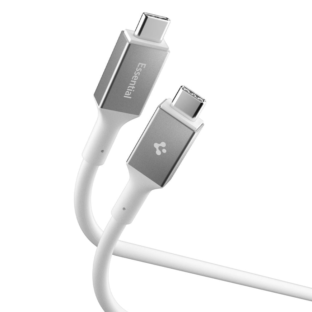 Spigen Καλώδιο Γρήγορης Φόρτισης 100W Type - C to Type - C - Essential EB10020CC - 200 cm - White