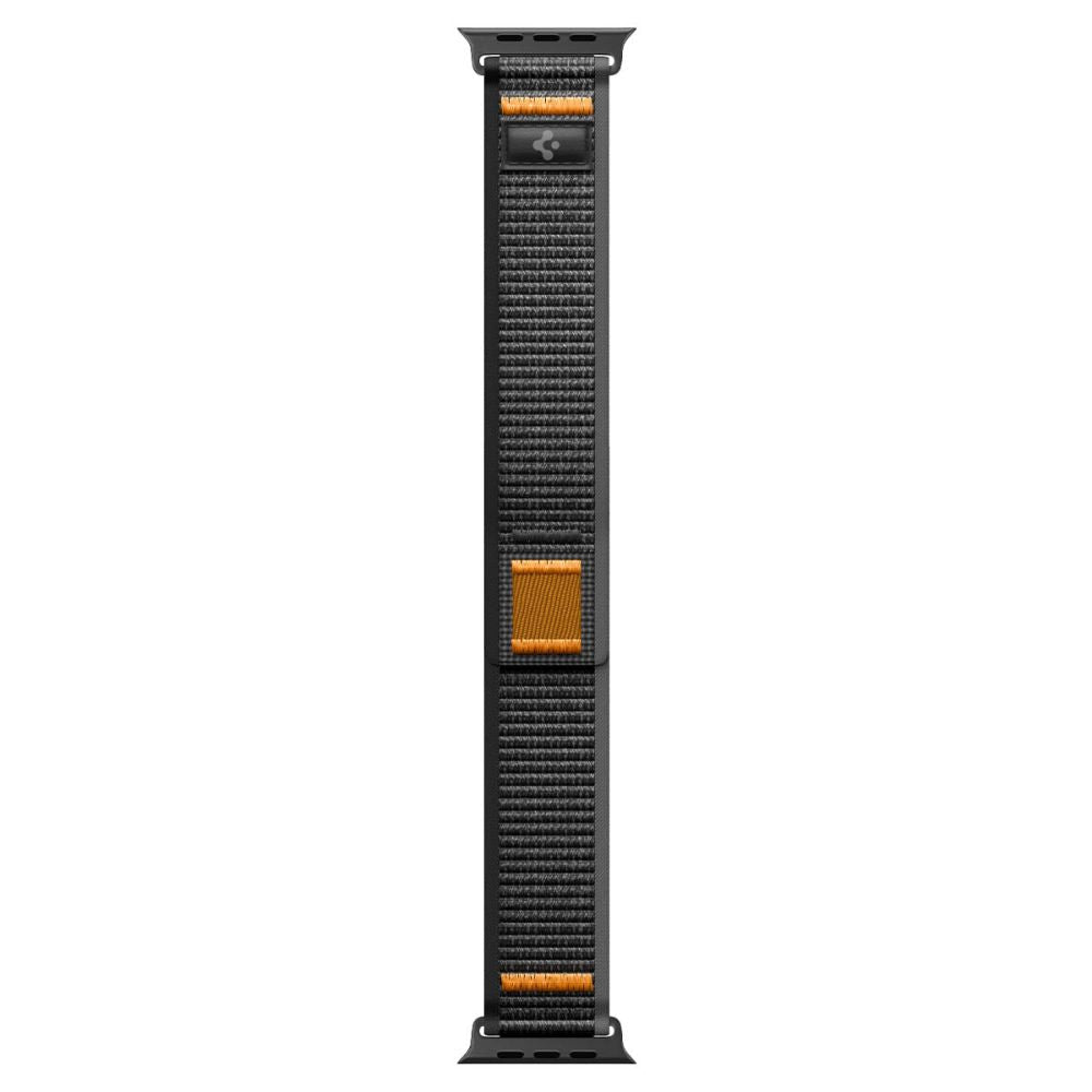 Spigen Λουράκι Apple Watch 8/9/10/11 - SE (1/2/3) - Ultra (1/2/3) – 44/45/46/49mm - Athlex Air 2 - Active Black / Orange