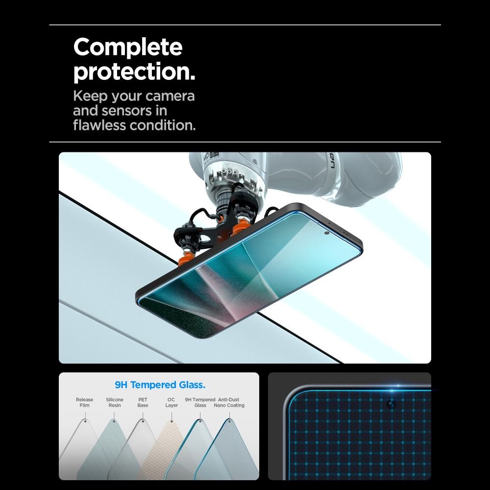 Spigen Samsung Galaxy A36 5G / A37 5G - Αντιχαρακτικό Γυαλί Οθόνης 9H - Glas.TR EZ FIT HD - Clear