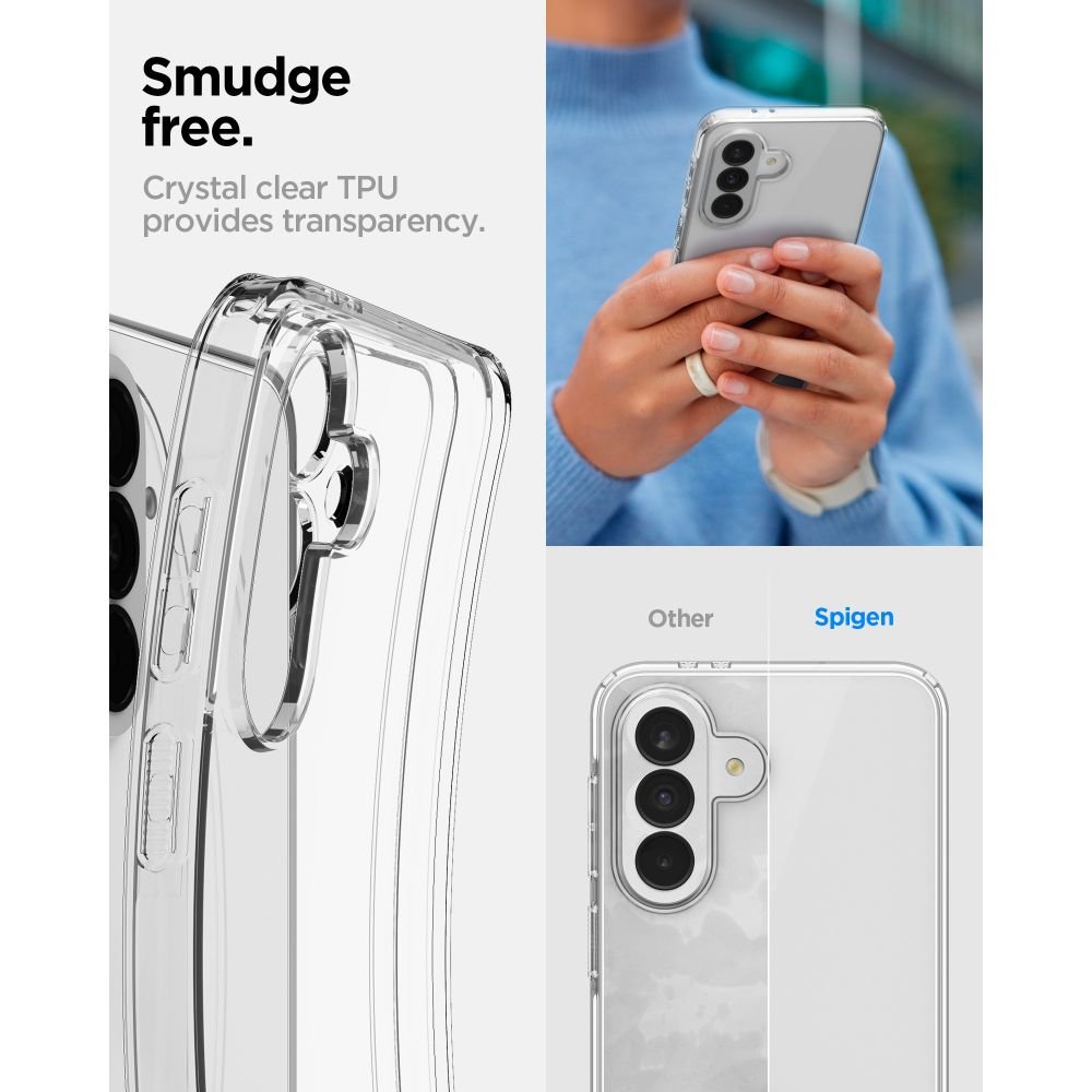 Spigen Samsung Galaxy A37 5G Liquid Crystal Θήκη Σιλικόνης - Crystal Clear