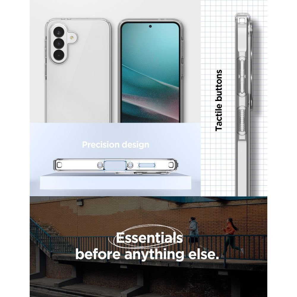 Spigen Samsung Galaxy A37 5G Liquid Crystal Θήκη Σιλικόνης - Crystal Clear