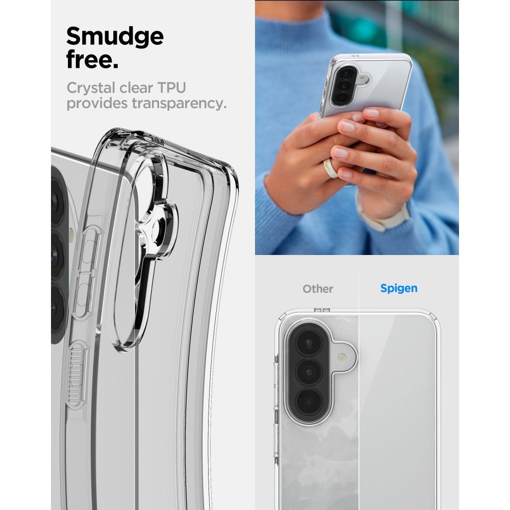 Spigen Samsung Galaxy A57 5G Liquid Crystal Θήκη Σιλικόνης - Crystal Clear