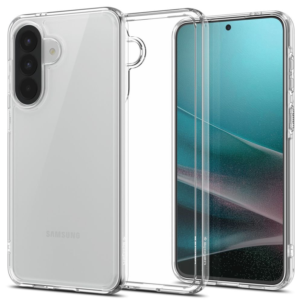Spigen Samsung Galaxy A57 5G - Σκληρή Θήκη με Πλαίσιο Σιλικόνης - Ultra Hybrid - Crystal Clear
