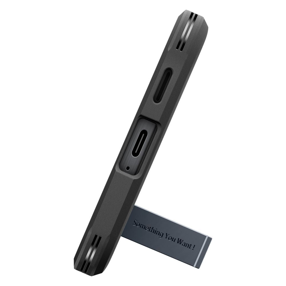 Spigen Samsung Galaxy A57 5G - Σκληρή Θήκη - Tough Armor - Metal Slate