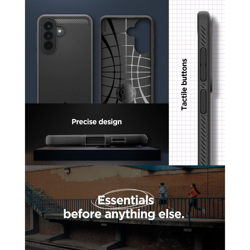 Spigen Samsung Galaxy A57 5G - Θήκη Σιλικόνης TPU - Rugged Armor - Matte Black