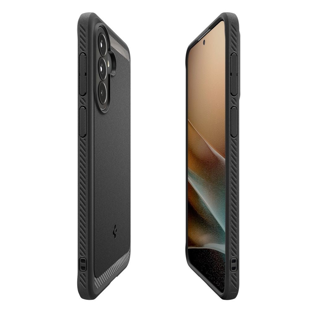 Spigen Samsung Galaxy A57 5G - Θήκη Σιλικόνης TPU - Rugged Armor - Matte Black