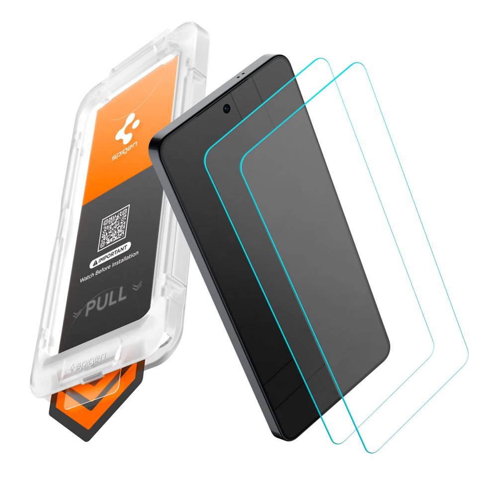 Spigen Samsung Galaxy S26 - Αντιχαρακτικό Γυαλί Οθόνης 10H - Glas.tR EZ Fit Pro AC - 2 Τεμάχια - Clear