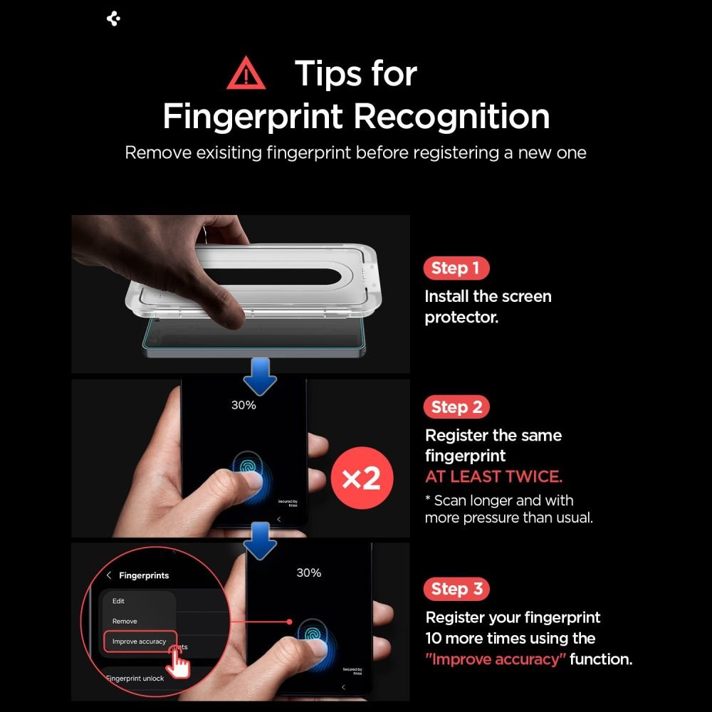 Spigen Samsung Galaxy S26 - Αντιχαρακτικό Γυαλί Οθόνης 10H με Aντιανακλαστική Eπίστρωση - Glas.tR EZ Fit Pro AC Anti Reflection - 2 Τεμάχια - Clear