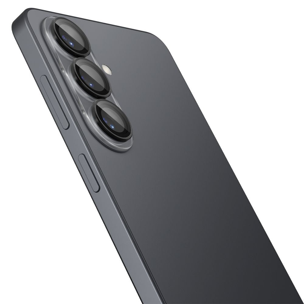 Spigen Samsung Galaxy S26 Plus - Αντιχαρακτικό Γυαλί για την Κάμερα - Optik Pro HD Glas.TR EZ Fit - 2 Τεμάχια - Black