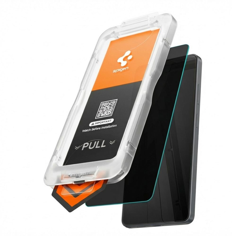 Spigen Samsung Galaxy S26 Plus - Αντιχαρακτικό Γυαλί Οθόνης 10H - Glas.tR EZ Fit Pro AC - Privacy
