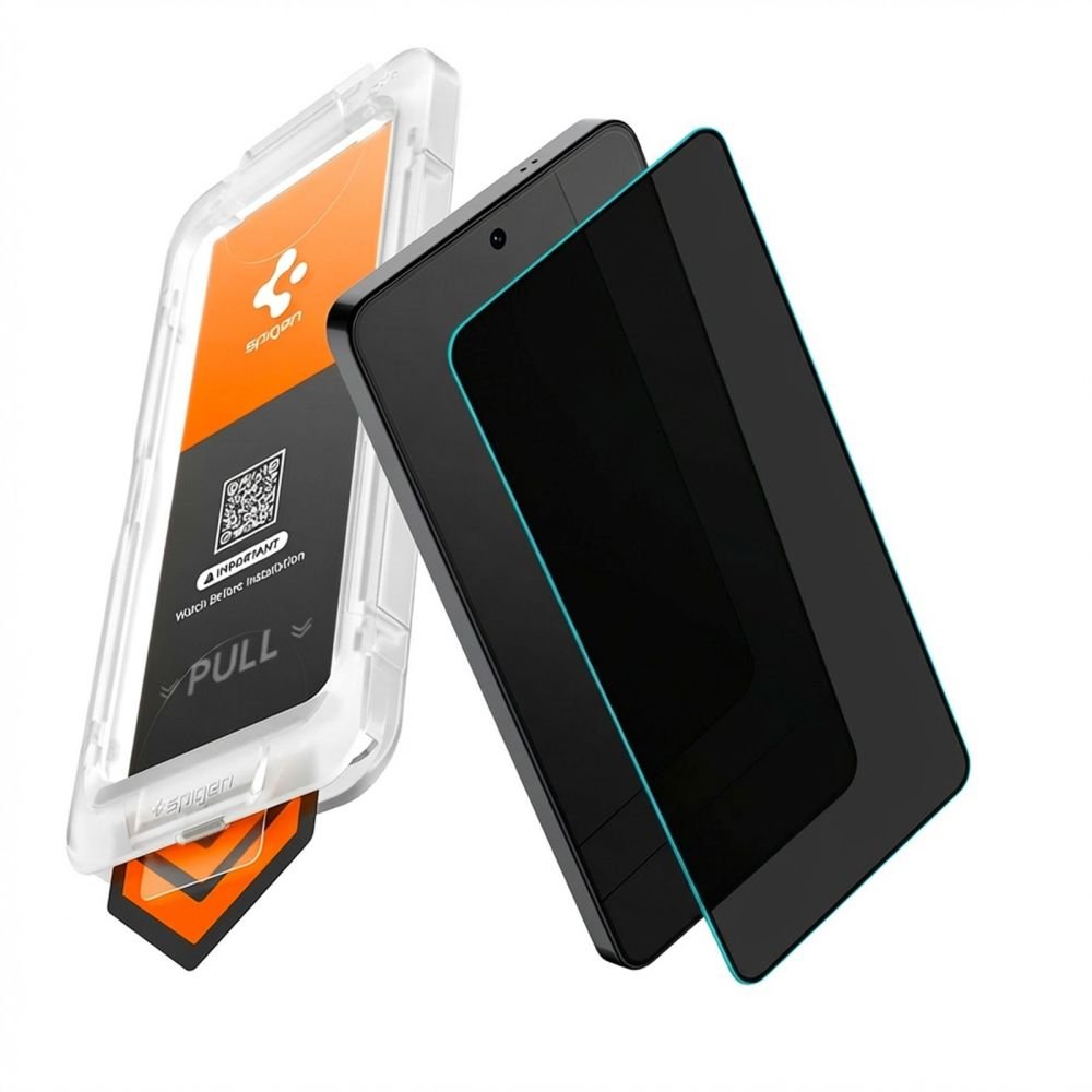 Spigen Samsung Galaxy S26 Plus - Αντιχαρακτικό Γυαλί Οθόνης 10H - Glas.tR EZ Fit Pro AC - Privacy