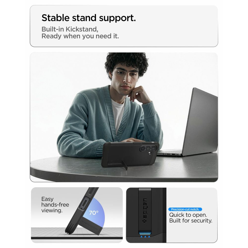 Spigen Samsung Galaxy S26 Plus - Σκληρή Θήκη με MagSafe - Tough Armor Mag - Black