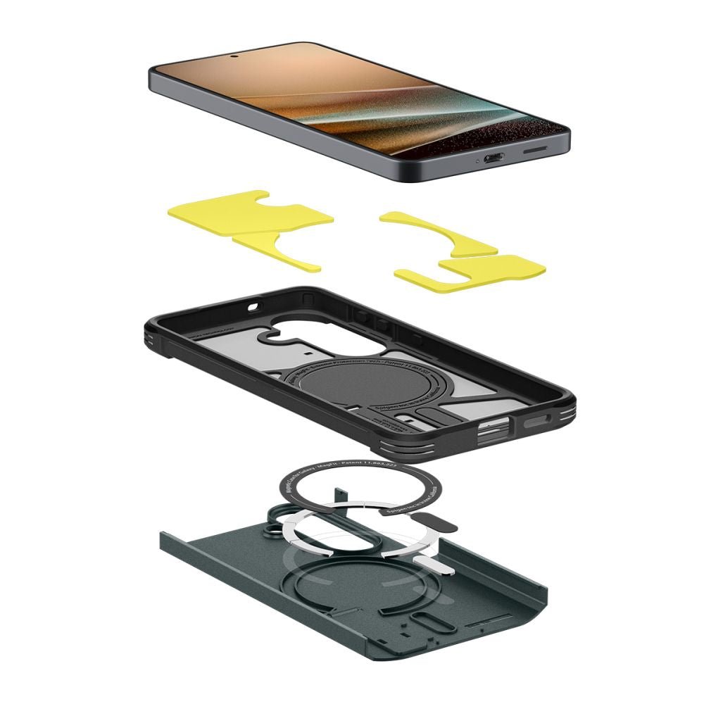 Spigen Samsung Galaxy S26 - Σκληρή Θήκη με MagSafe - Tough Armor Mag - Abyss Green