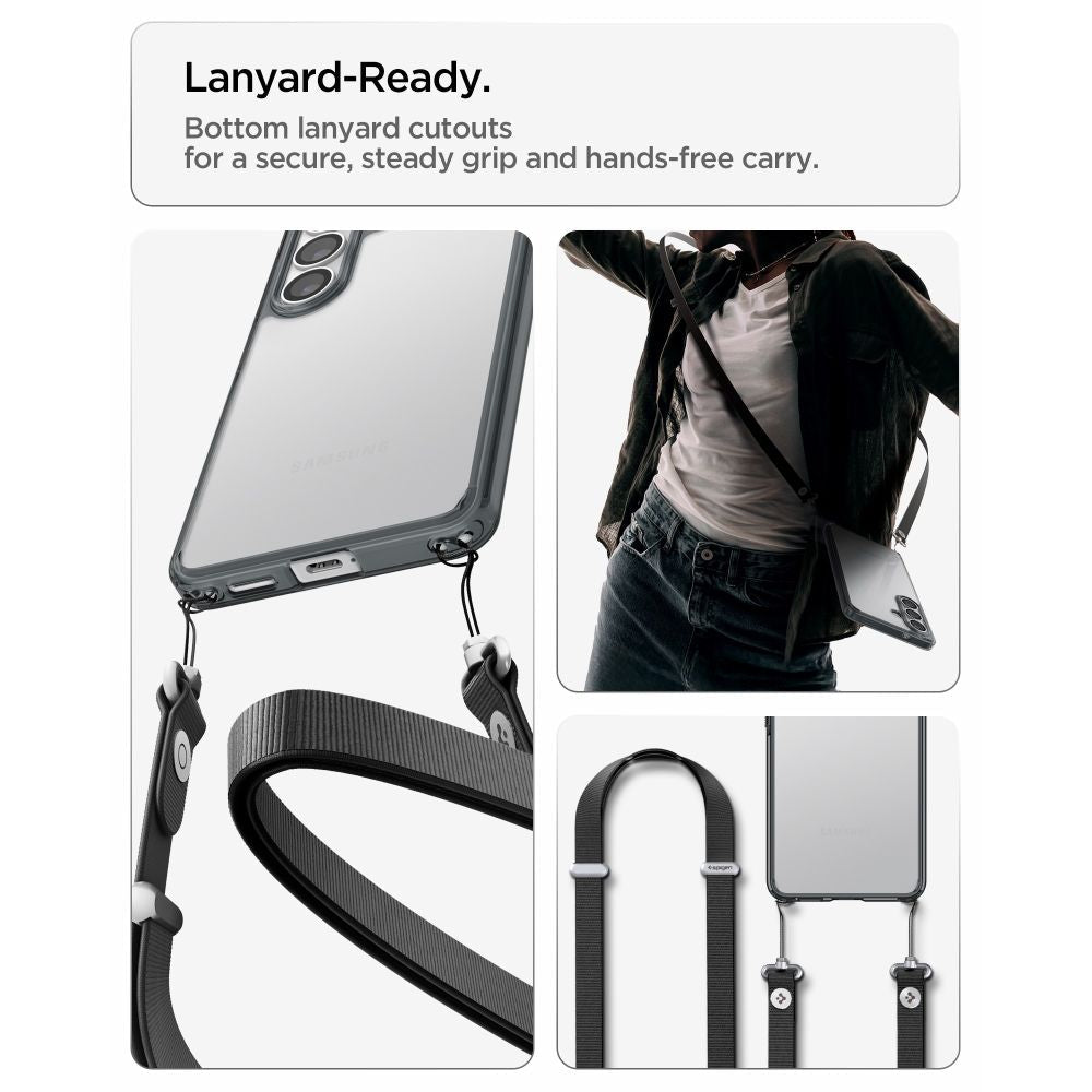 Spigen Samsung Galaxy S26 Σκληρή Θήκη με Πλαίσιο Σιλικόνης - Ultra Hybrid - Space Crystal