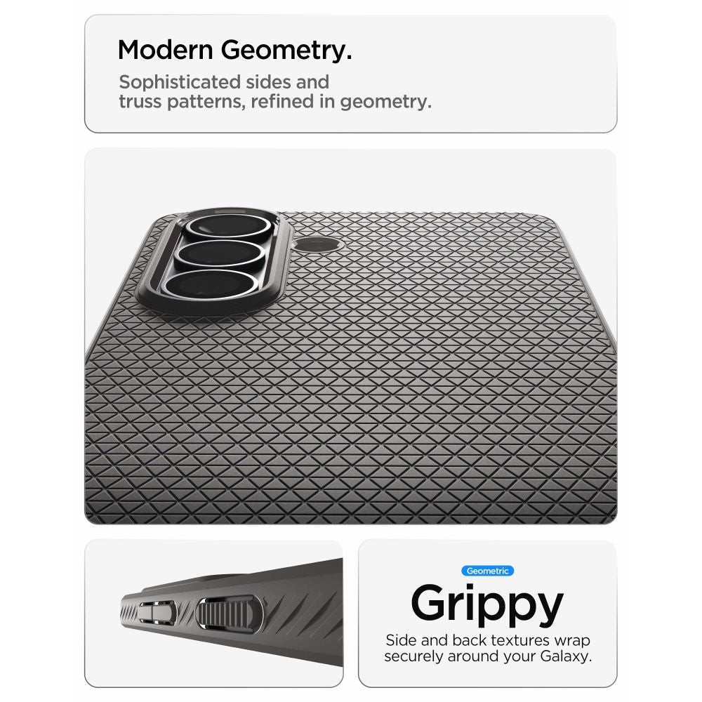 Spigen Samsung Galaxy S26 Θήκη Σιλικόνης - Liquid Air - Marble Grey