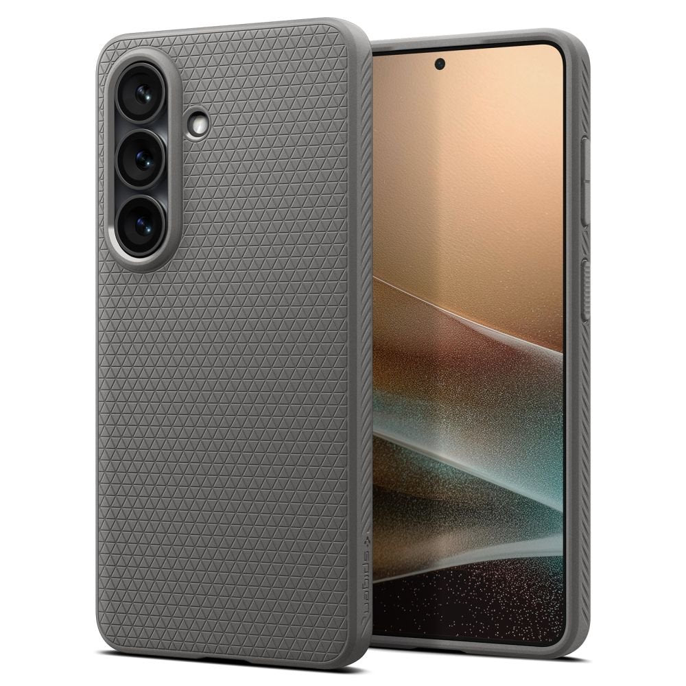 Spigen Samsung Galaxy S26 Θήκη Σιλικόνης - Liquid Air - Marble Grey