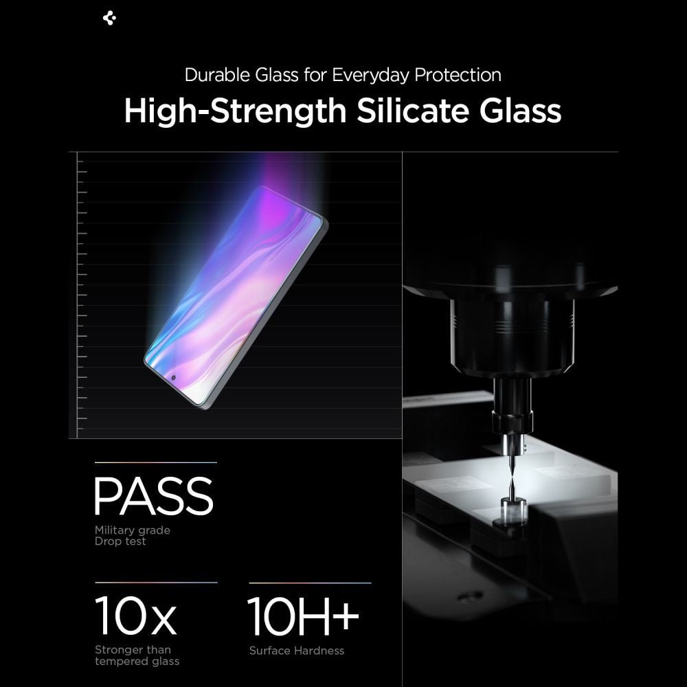 Spigen Samsung Galaxy S26 Ultra - Αντιχαρακτικό Γυαλί Οθόνης 10H με Aντιανακλαστική Eπίστρωση - Glas.tR EZ Fit Pro AC Anti Reflection - 2 Τεμάχια - Clear