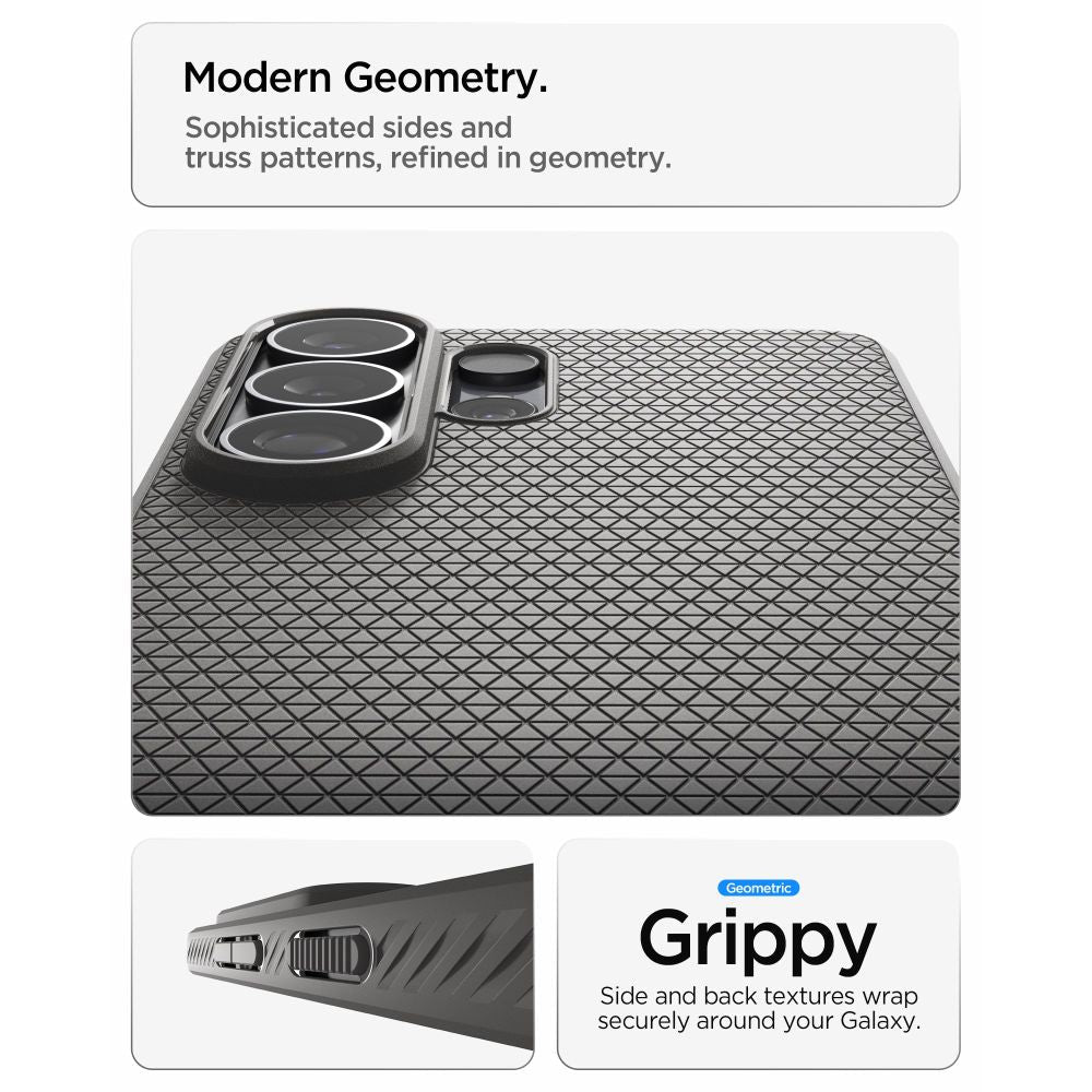 Spigen Samsung Galaxy S26 Ultra Liquid Air Mag - Θήκη Σιλικόνης με Magsafe - Marble Grey
