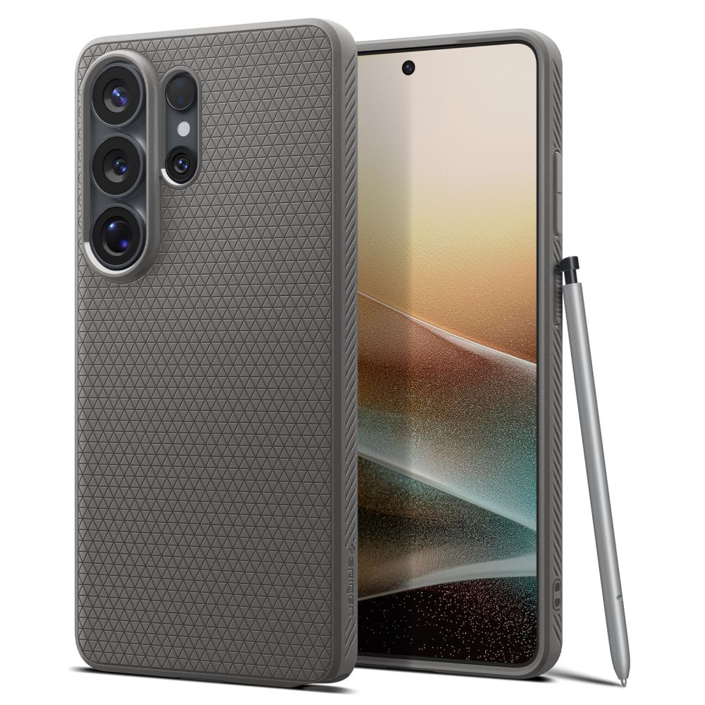 Spigen Samsung Galaxy S26 Ultra Liquid Air Θήκη Σιλικόνης - Marble Grey