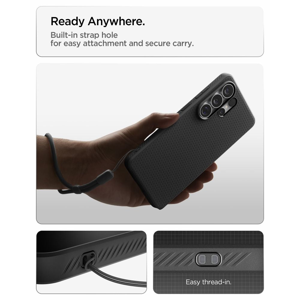 Spigen Samsung Galaxy S26 Ultra Liquid Air Θήκη Σιλικόνης - Matte Black