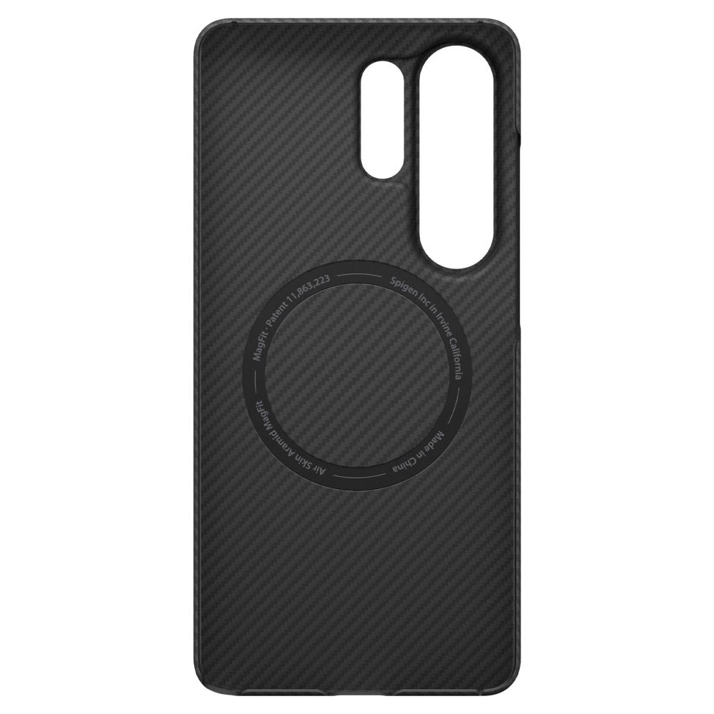 Spigen Samsung Galaxy S26 Ultra - Σκληρή Θήκη Aramid Fiber με MagSafe - AirSkin Aramid Mag - Black