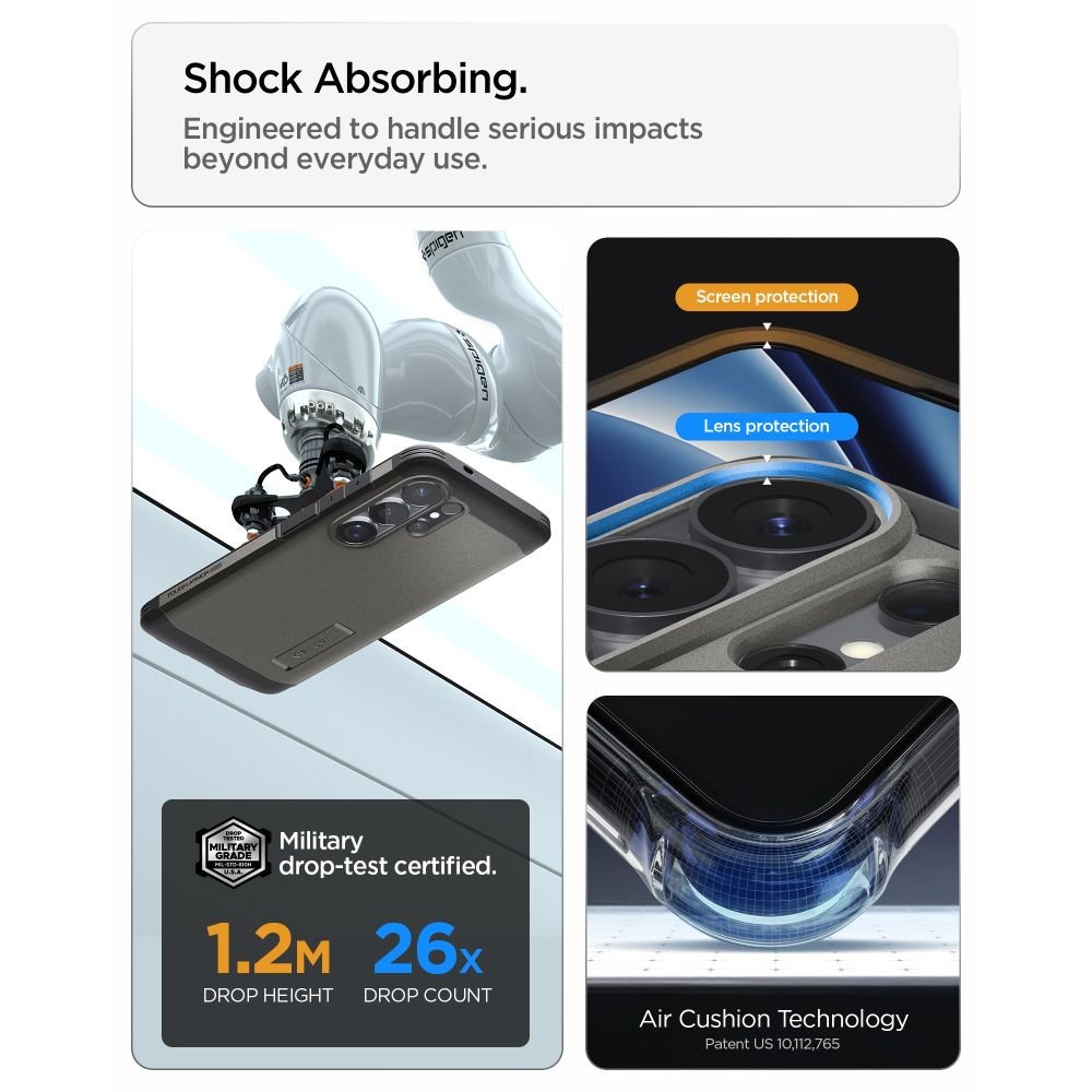 Spigen Samsung Galaxy S26 Ultra - Σκληρή Θήκη με MagSafe - Tough Armor Mag - Gunmetal