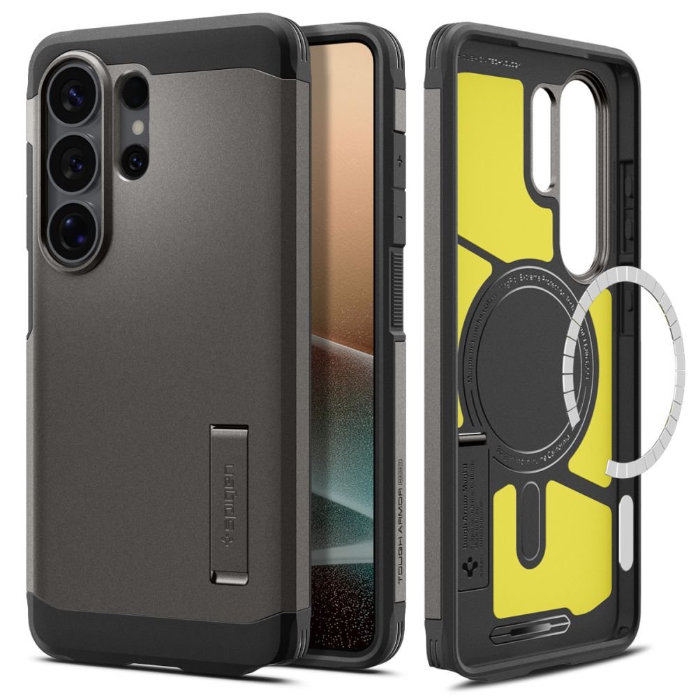 Spigen Samsung Galaxy S26 Ultra - Σκληρή Θήκη με MagSafe - Tough Armor Mag - Gunmetal