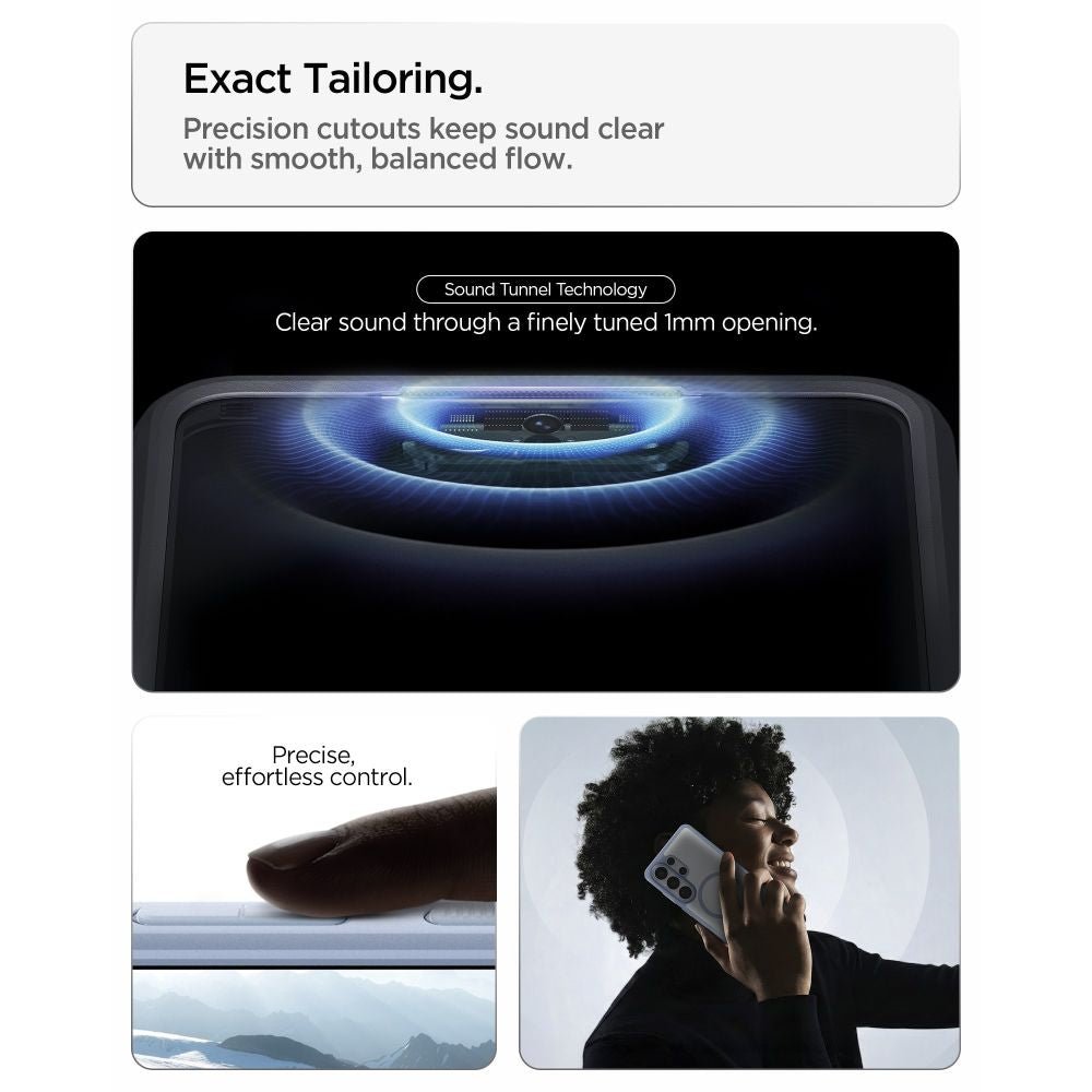 Spigen Samsung Galaxy S26 Ultra - Σκληρή Θήκη με Πλαίσιο Σιλικόνης Και MagSafe - Ultra Hybrid Mag - Clear / Light Blue