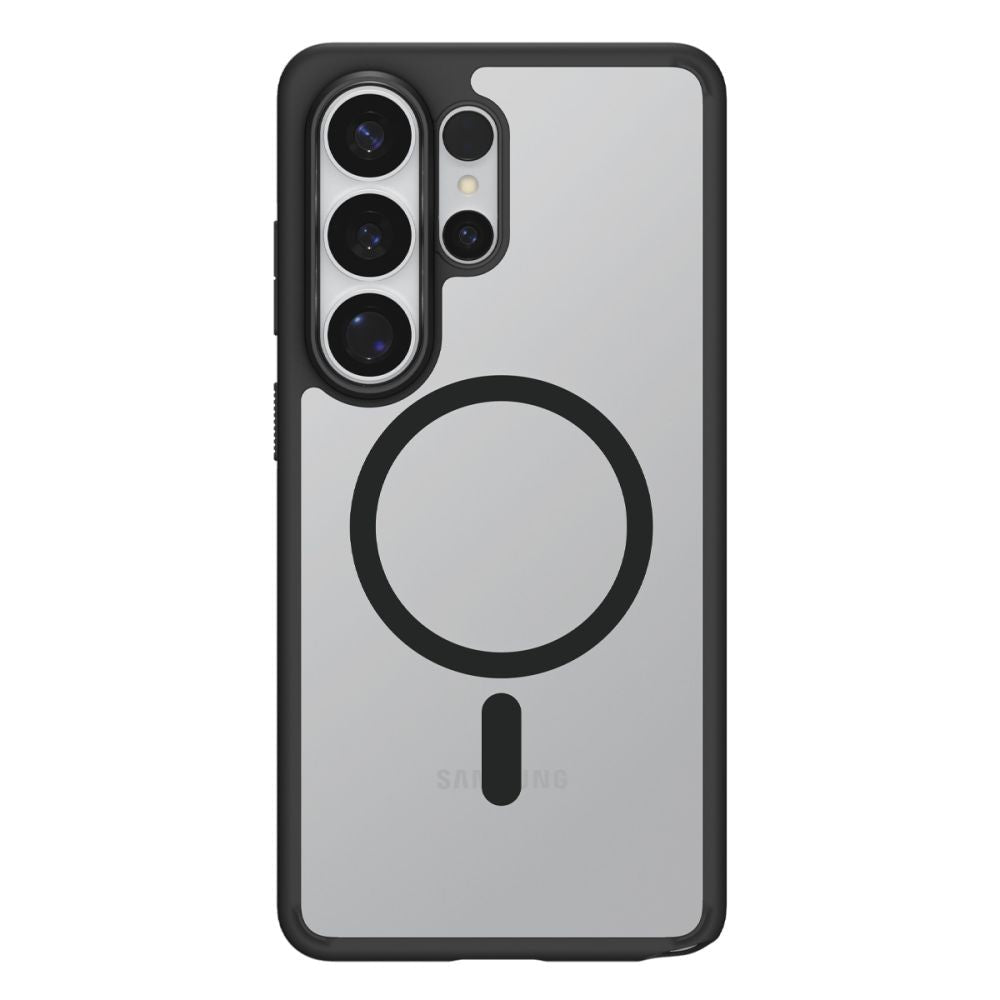 Spigen Samsung Galaxy S26 Ultra - Σκληρή Θήκη με Πλαίσιο Σιλικόνης Και MagSafe - Ultra Hybrid Mag - Clear / Matte Black