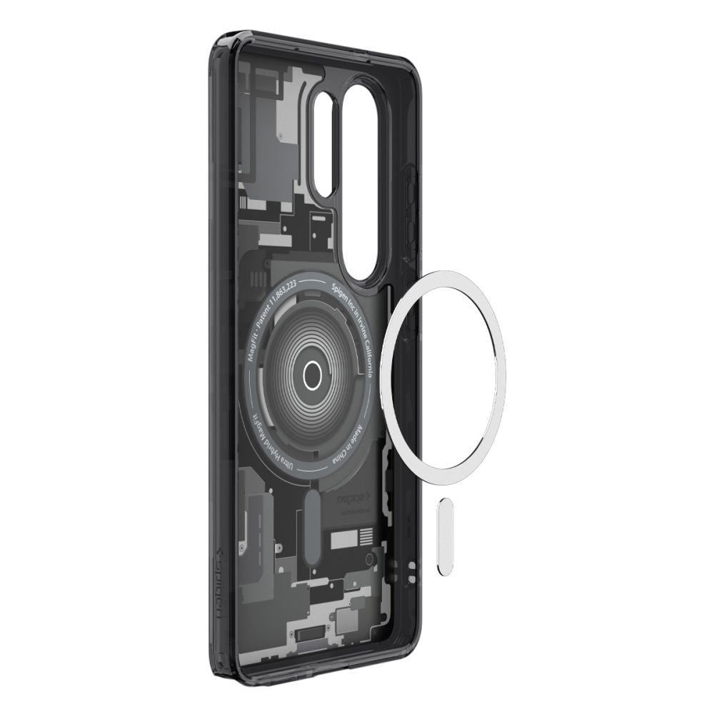 Spigen Samsung Galaxy S26 Ultra - Σκληρή Θήκη με Πλαίσιο Σιλικόνης και MagSafe - Ultra Hybrid Mag - Zero One Black