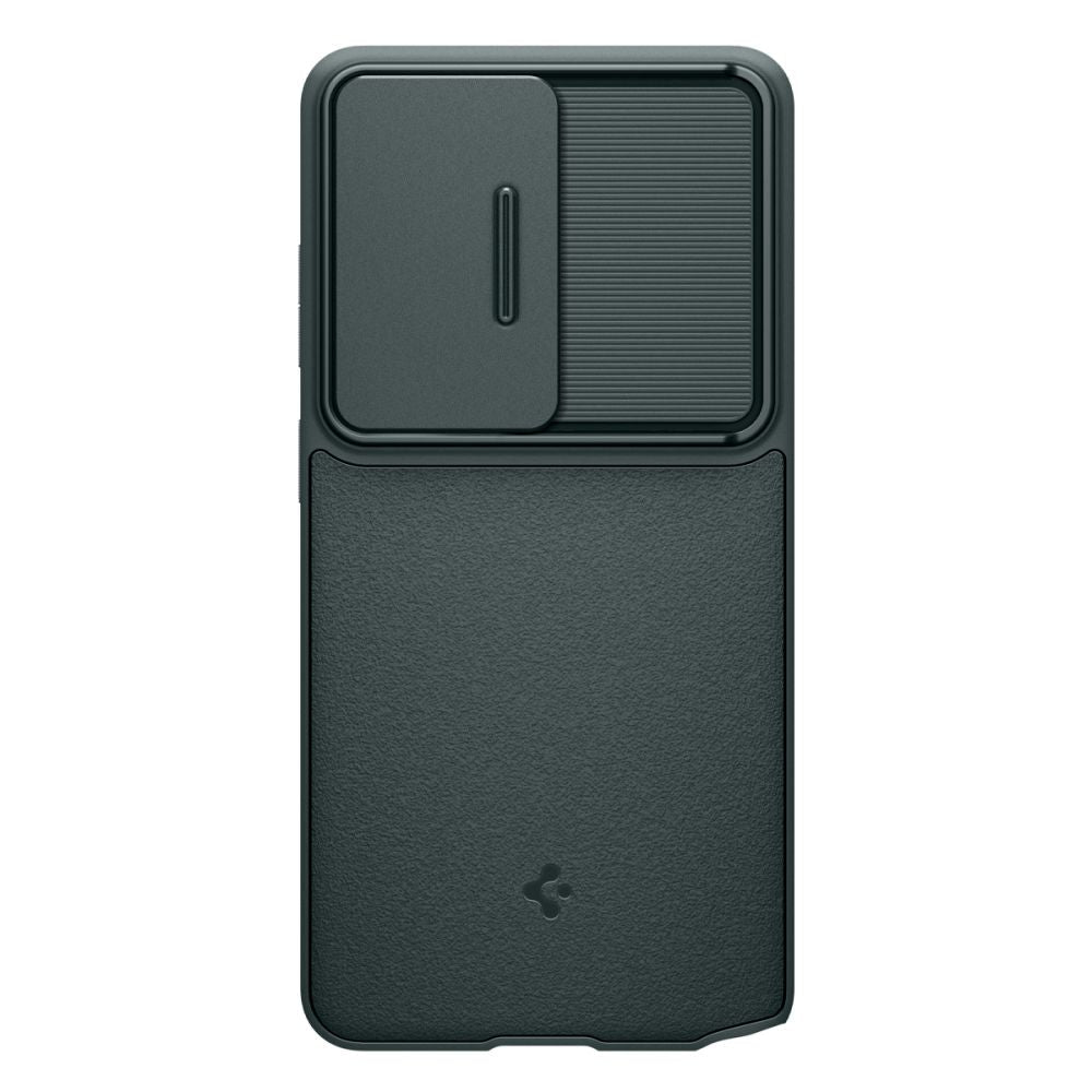 Spigen Samsung Galaxy S26 Ultra - Θήκη Σιλικόνης με Κάλυμμα για την Κάμερα - Optik Armor - Abyss Green